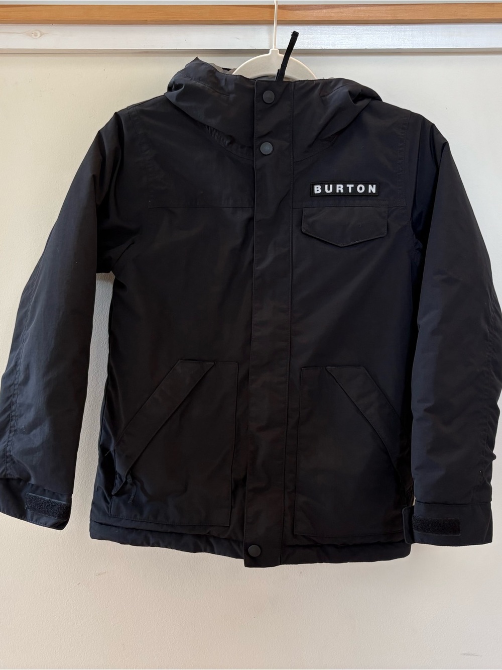 Burton Kids Dugout Jacket Black size Youth Small